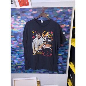 Charlie Wilson Concert Tour Graphic T-Shirt Mens XL Black Delta Pro Weight R&B